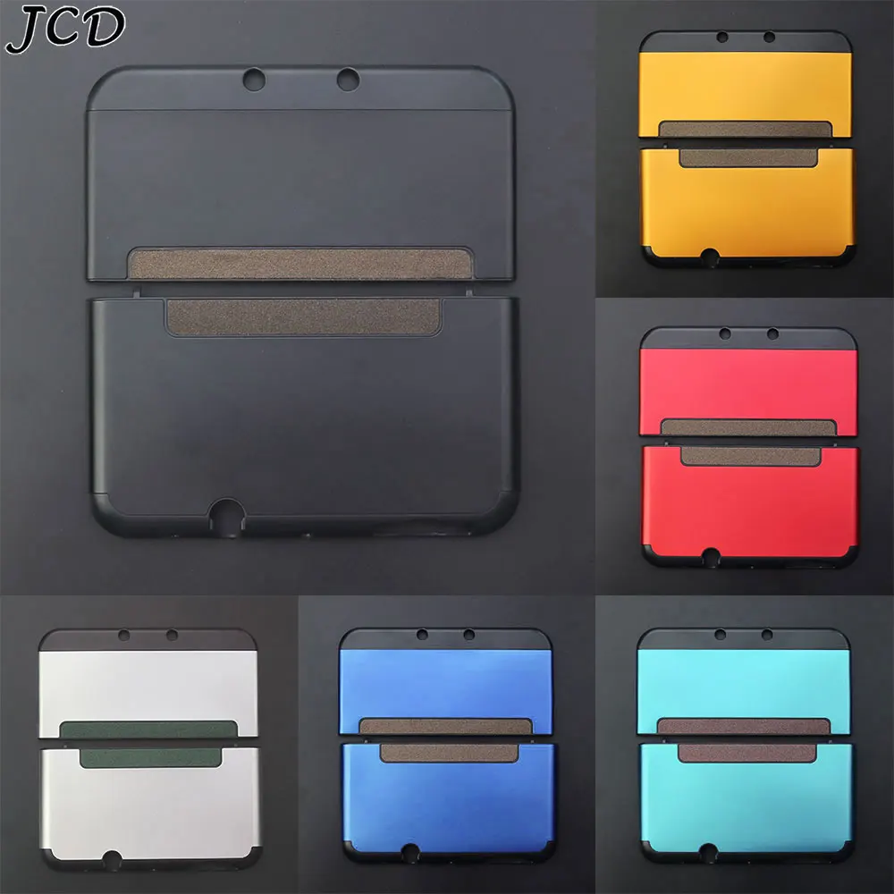 JCD For New 3DS XL LL Controller Hard Aluminum Protective Case Top Bottom Protector Cover Housing Shell For New 3DSXL 3DSLL Game