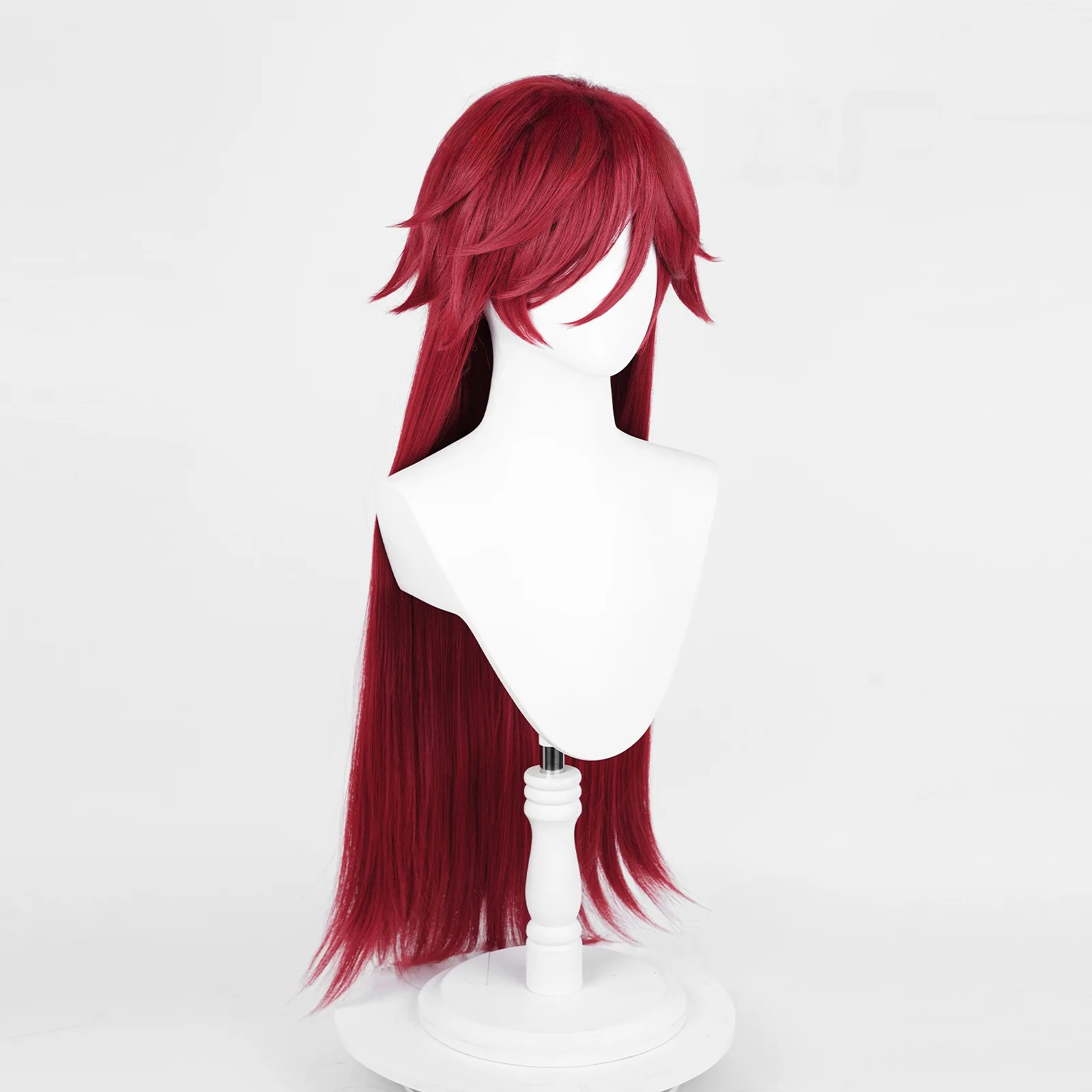 Grell Sutcliff Cosplay perruque Anime majordome noir cheveux longs accessoires haute température fil cheveux pour homme