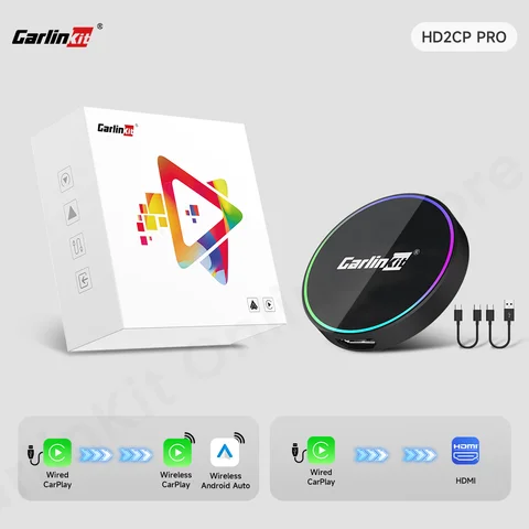 Беспроводной адаптер CarlinKit 4.0 Pro CarPlay для CarPlay и
