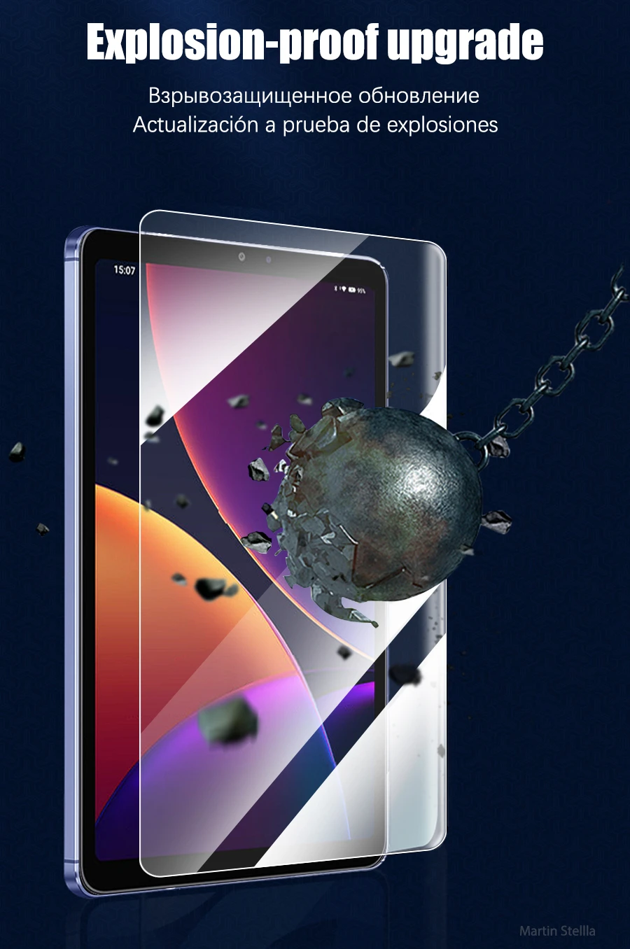 2 Stück gehärtetes Glas Displayschutzfolie für Alldocube iplay80 mini ultra pro iplay 80 mini pro ultra Film – Detail 4
