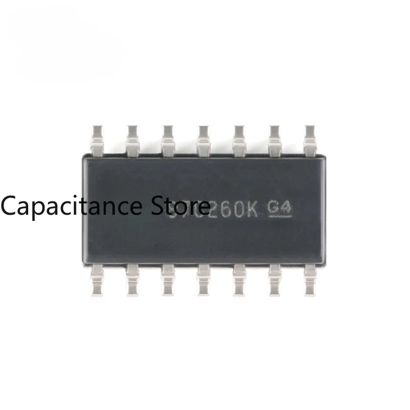 10PCS Original Genuine SN74LS07DR SOIC-14 Open Collector High-voltage Output Hexadecimal Buffer