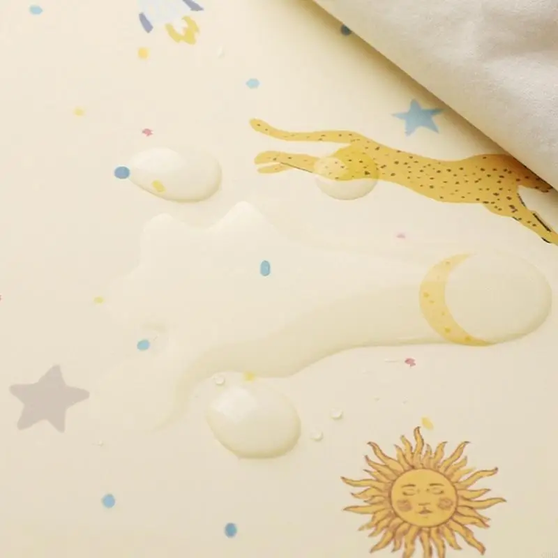 CORB Toddler Printed Pattern Kids Anti-Slip Bottom Heightening Cushion for Dining Table Portable