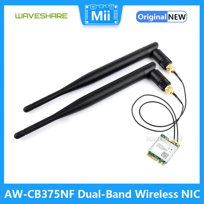 Imagem -05 - Dual-band Wireless Nic 2.4g 5ghz Dual-band Wifi Rtl8822ce-cg Core Bluetooth 5.0 Suporta Ble nx Orin Nano Aw-cb375nf