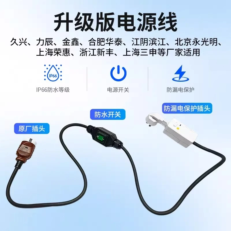 

Autoclave accessories Power cord plug