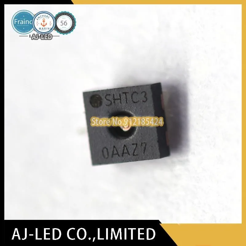

10 шт./лот SHTC3 высокоточный цифровой модуль измерения температуры и влажности I2C связи DFN-4