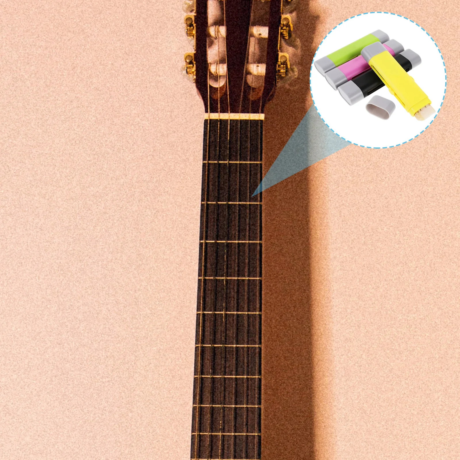 Gitarre String Care Pen Rost Entfernung Werkzeug Für Elektrische Bass Violine Anti-Rost Reinigung Pinsel Musical Instrument Wartung