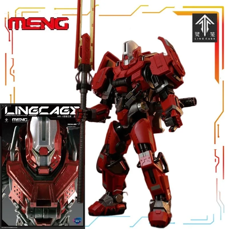العلامة التجارية الجديدة بقعة السلع MENG الأصلي قفص الروح سلسلة MU-2 أنيمي عمل الشكل التجمع لعبة مجسمة نموذج الحلي هدايا للبنين #4