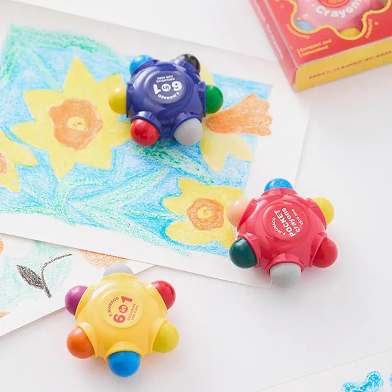 أقلام تلوين قابلة للغسل للأطفال مع ممحاة، أقلام رسم وتلوين قابلة للمسح للأولاد والبنات من سن 2 4 6 8 سنوات