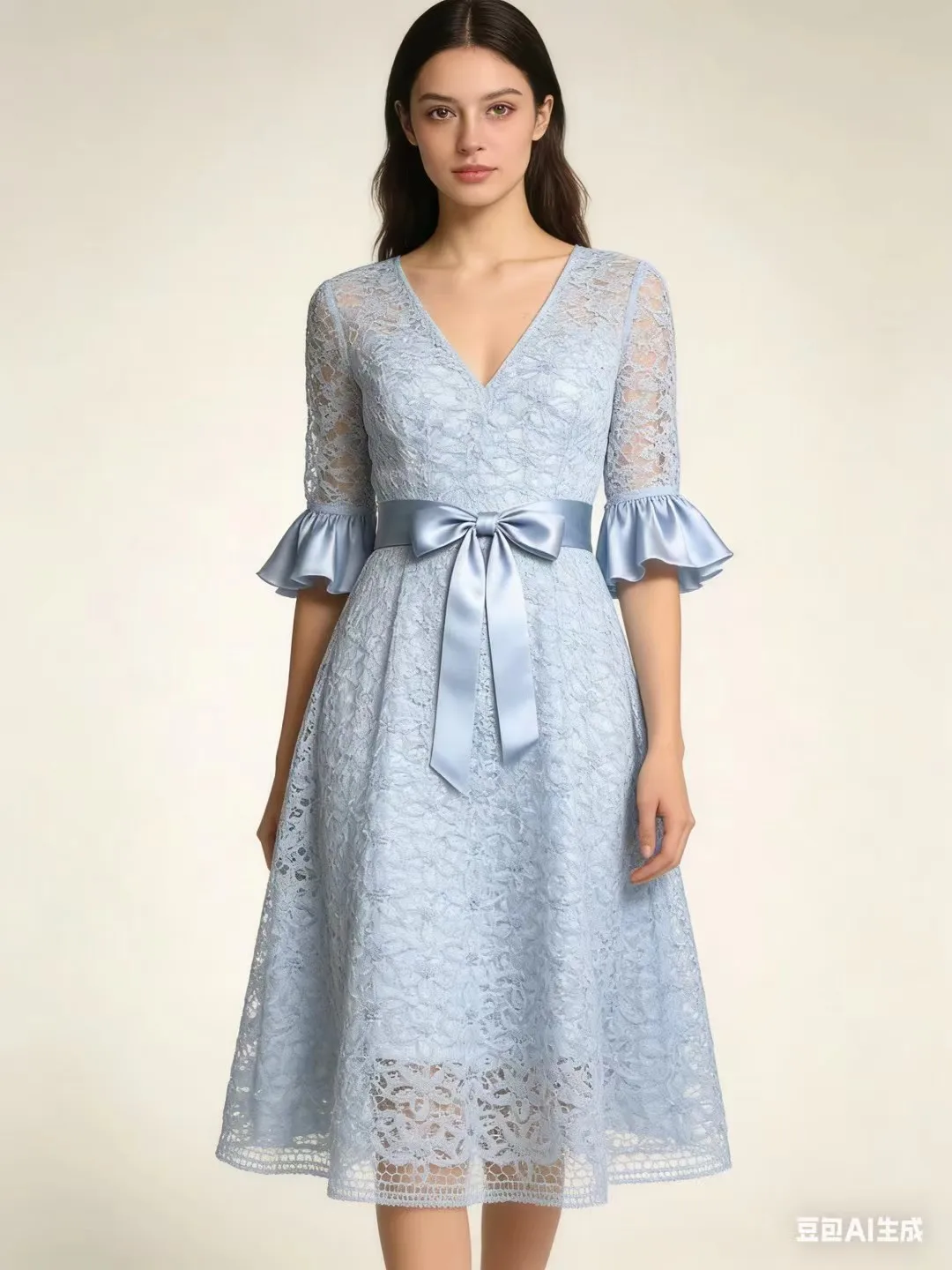 

Оптовая продажа: роскошная африканская кружевная ткань CordAfrican, 5 ярдов, высококачественная небесно-голубая, новейшая нигерийская кружевная ткань 2026 года для женской одежды, M216-1