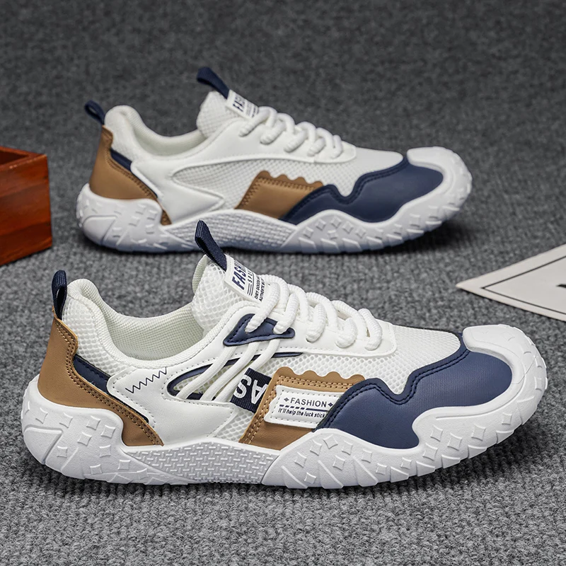 

2026 Men's Outdoor Running Sneakers, Breathable Mesh, Wear-Resistant Non-slip Casual Shoes for Everyday & Outdoor Activities