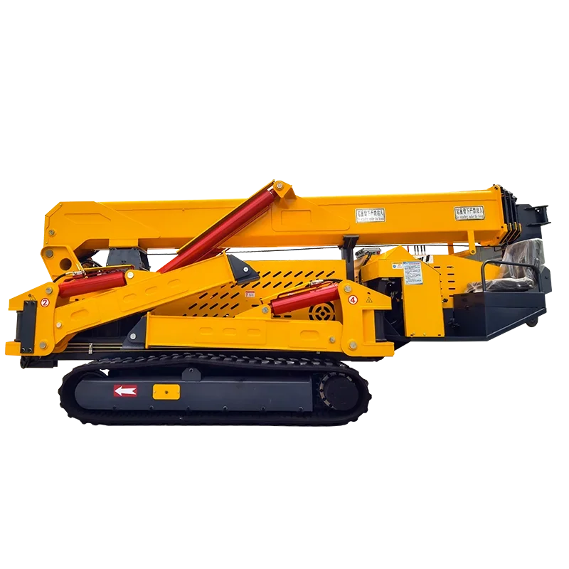 Factory Sale High Quality Spider Crane Working Radius 5T 8T 12T Construction Lifting