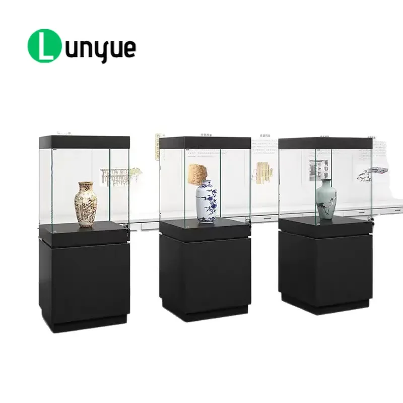 Luxury Jewelry Showcase Display Cabinet Custom Gold Sales Booth Furniture for Store Retail Counter Manufacturer Direct Sale