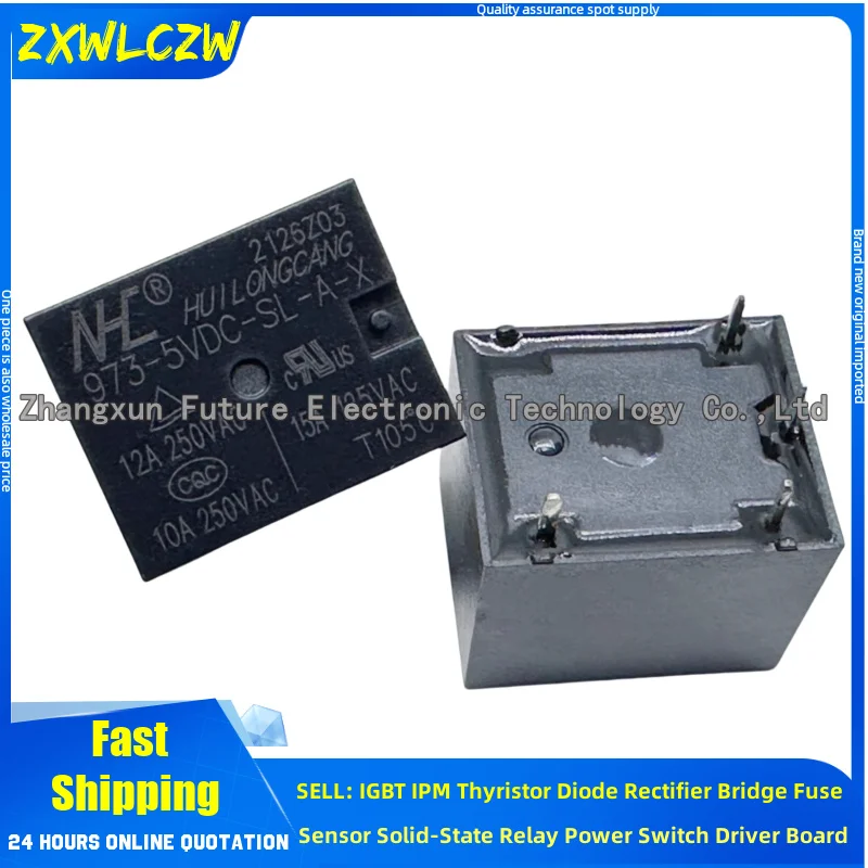 5Pcs/Lot 4-Pin 10A/… - image