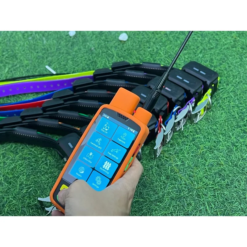 1 PDA +1 Collar for Professional Hunting Dog Tracker Set-4G + Bluetooth Dual Connection IP67 Waterproof Plastic Real-Time