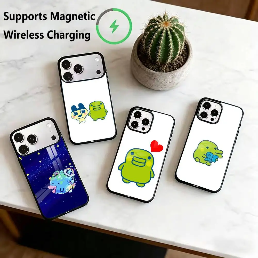 

Tamagotchi Kuchipatchi Game Phone Case For iPhone17,16,15,14,13,12,11 Plus,Pro Compatible with magnetic wireless charging