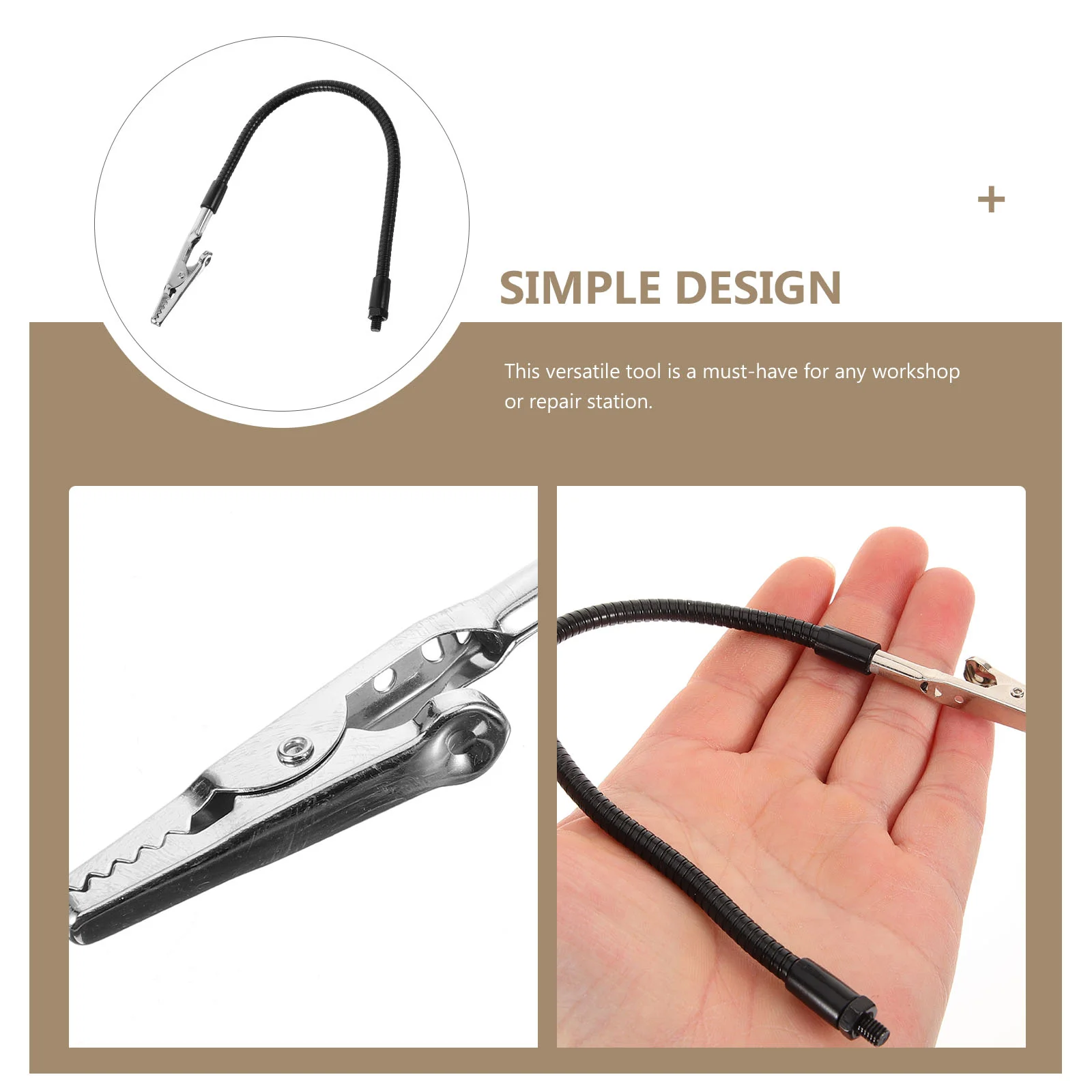 Multi-Use Soldering Clamp Helping Hand Clamp Photo Picture Holding Clamp With Magnifying Glass Lamp