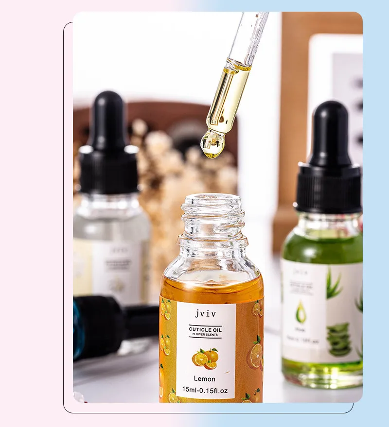 15ml Nail Care Nail Nutrition Oil Manicure Tool Exfoliating Treatment Floral Repairing Liquid Nourishing Manicure Care Tools