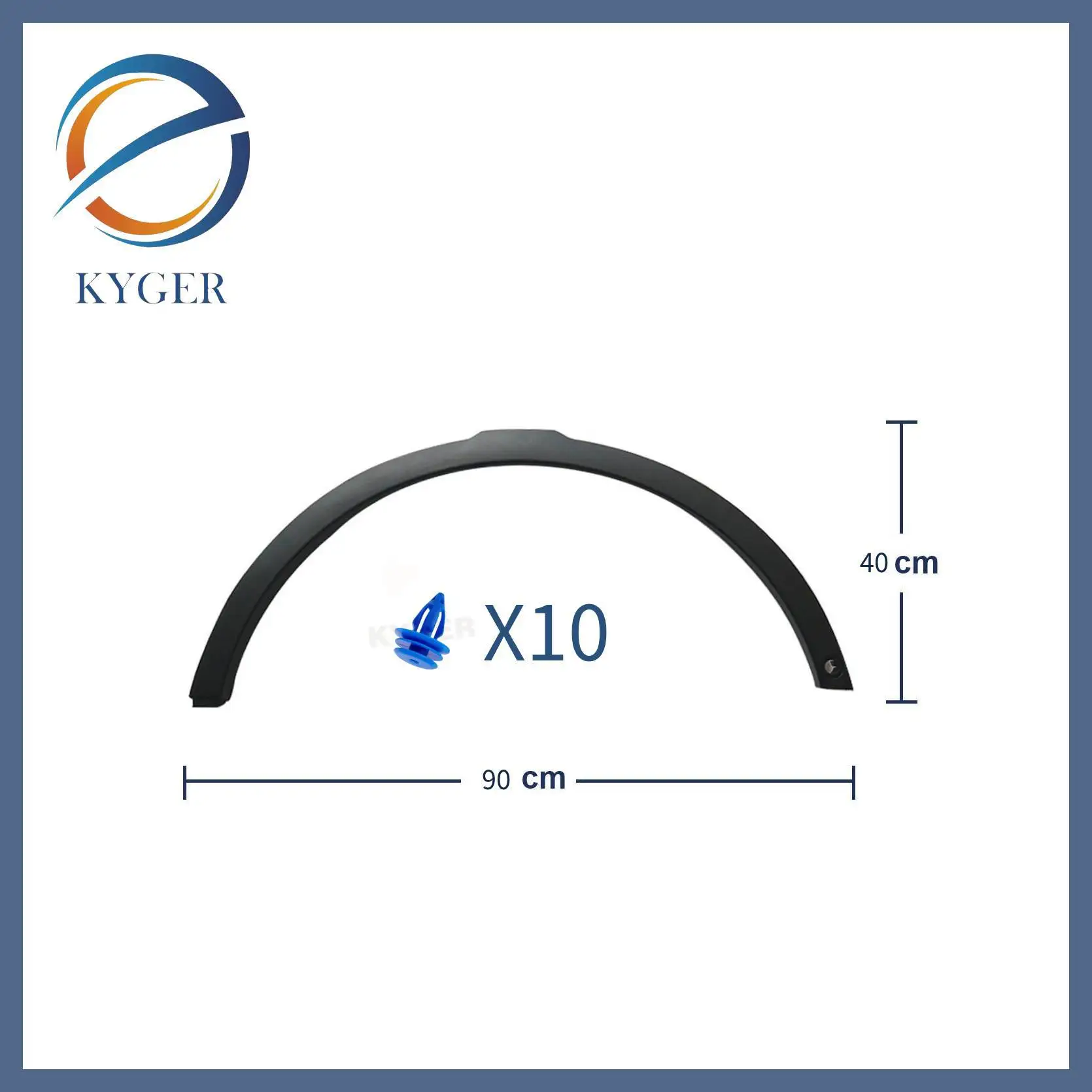 مناسبة لاند روفر أورورا RRE الحاجب الأمامي الأيسر LR036053 قطع غيار السيارات عالية الجودة AMEXIAOXU #1