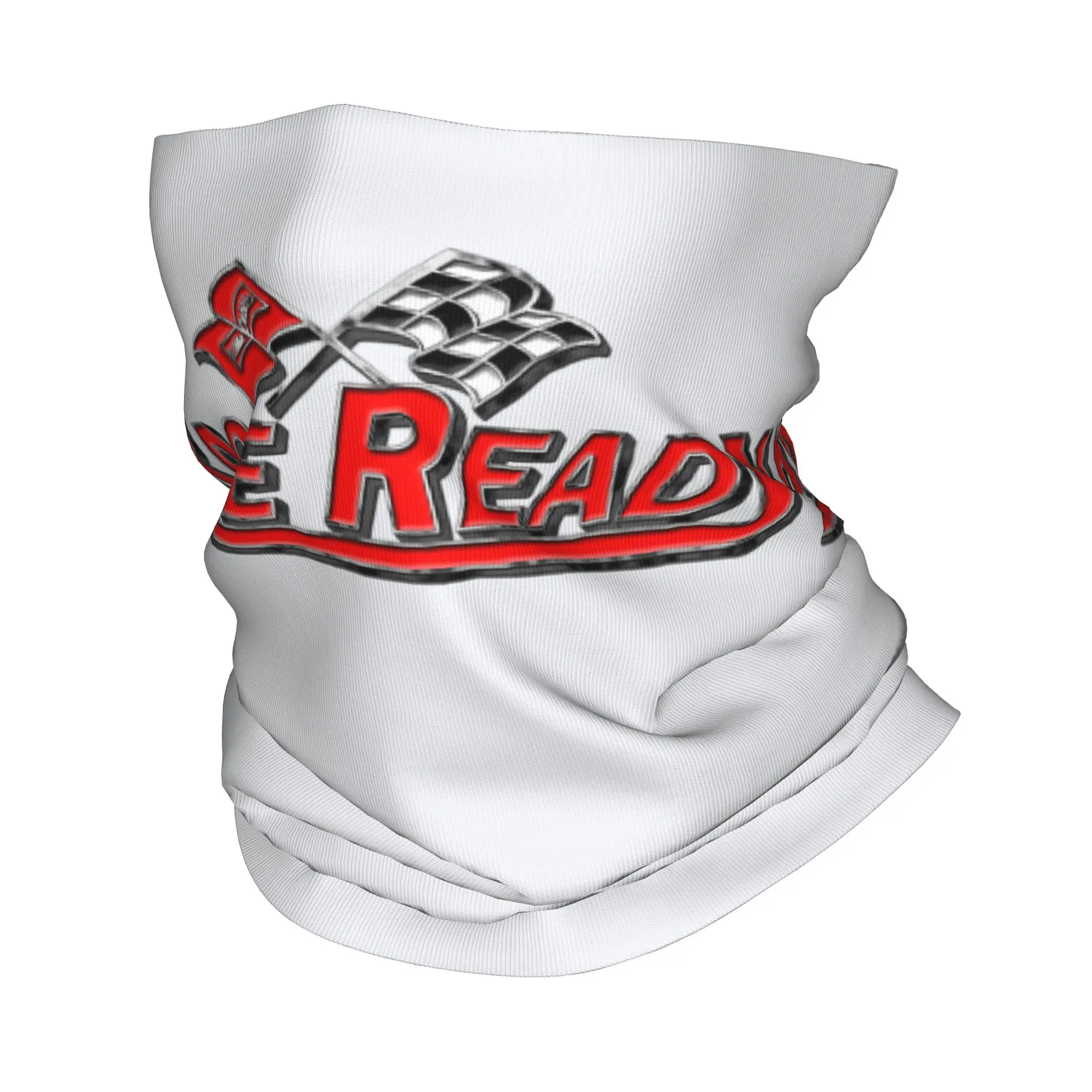 Custom Ready To Race Bandana Neck Warmer Men Women Winter Ski Tube Scarf Gaiter Motocross Bitumen  Face Cover
