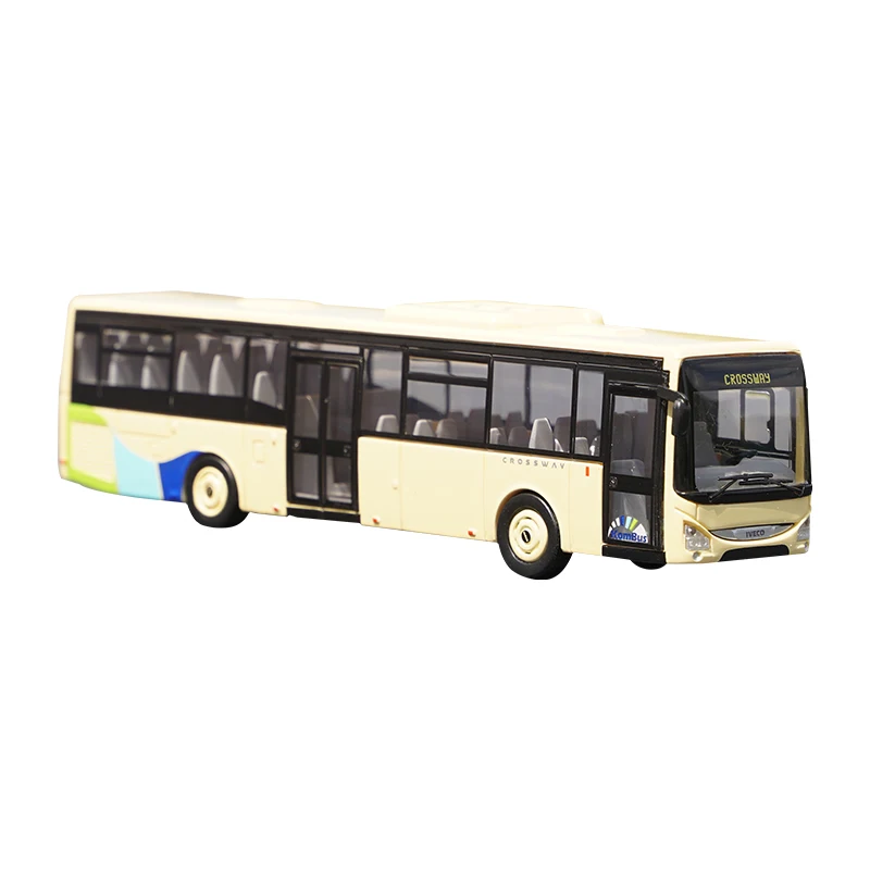 

Original factory best sale 1:87 NOREV IVECO CROSSWAY URBANWAY Plastic BUS model for gift, toys