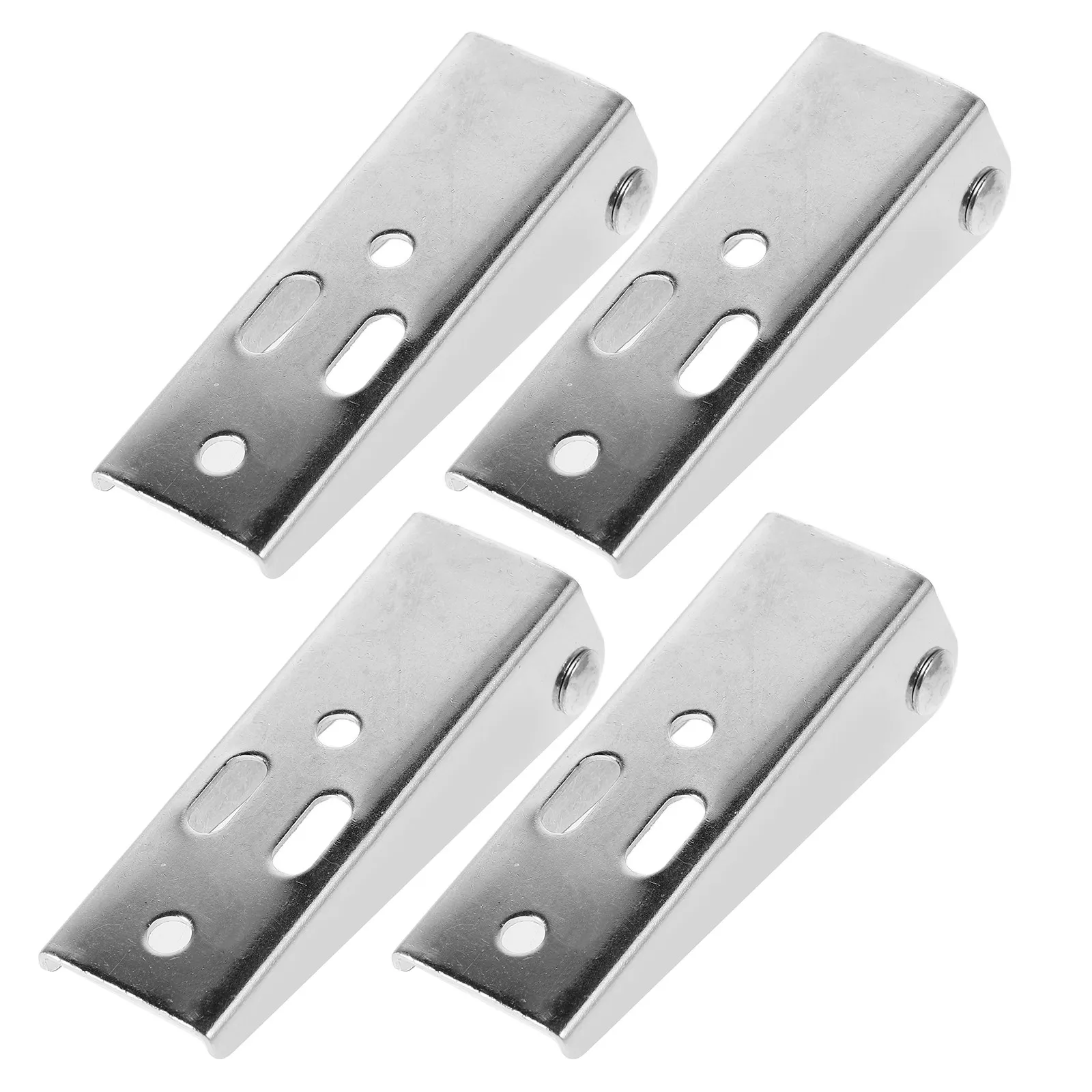 4Pcs Silent Side Mount Rollers Vertical Installation Furniture Caster Wheels for Table Desk Moving Smooth