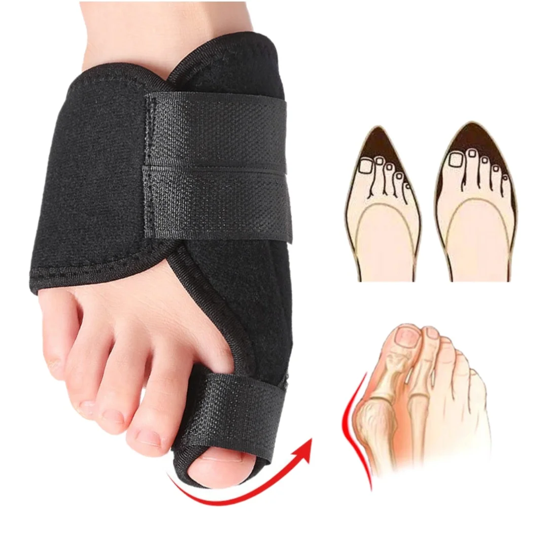 1pair Big Toe Hallux Valgus Corrector Bunion Corrector Splint Toe Straightener Toe Separator Brace for Foot Care Pain Relief