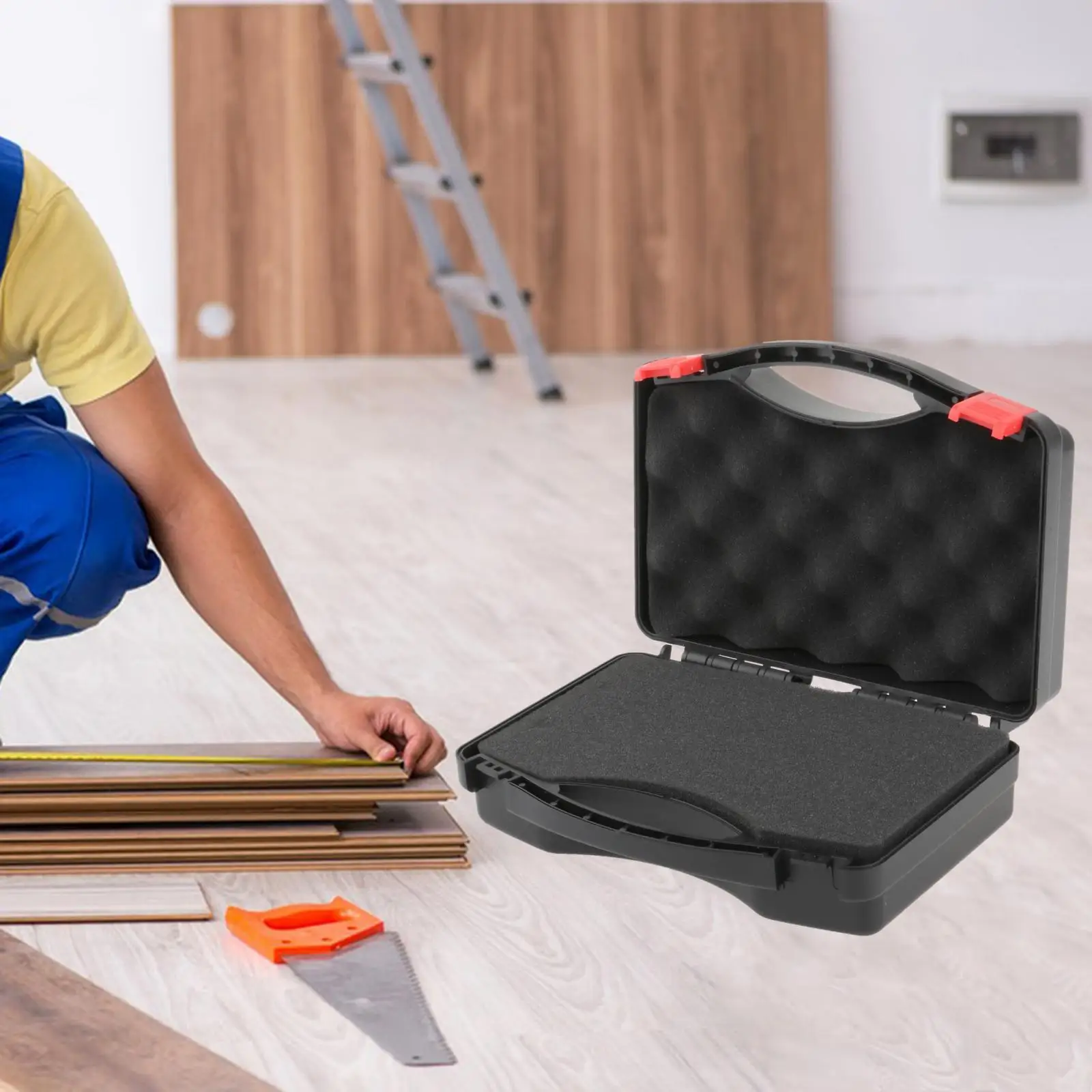 Imagem -02 - Toolbox Impermeável com Esponjas Protect Power Tool Storage Case For Workplace Outdoor