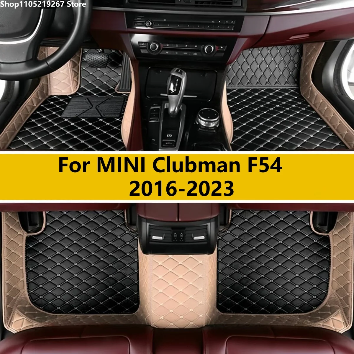 

Автомобильные коврики для MINI Clubman F54 2016 2017 2018 2019 2020 2021 2022 2023 Автомобильный коврик Alfombrillas Автомобильные аксессуары