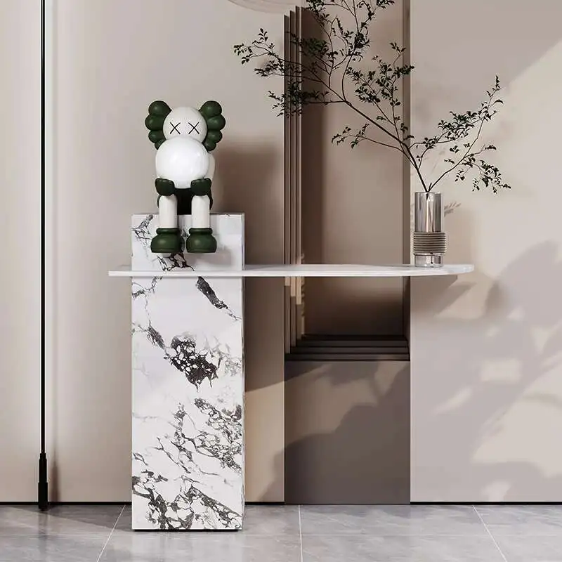

Metal Modern Console Table Midcentry Nordic Lobby Luxury Console Table Hallway Entrance Wohnzimmer Tisch Living Room Furniture