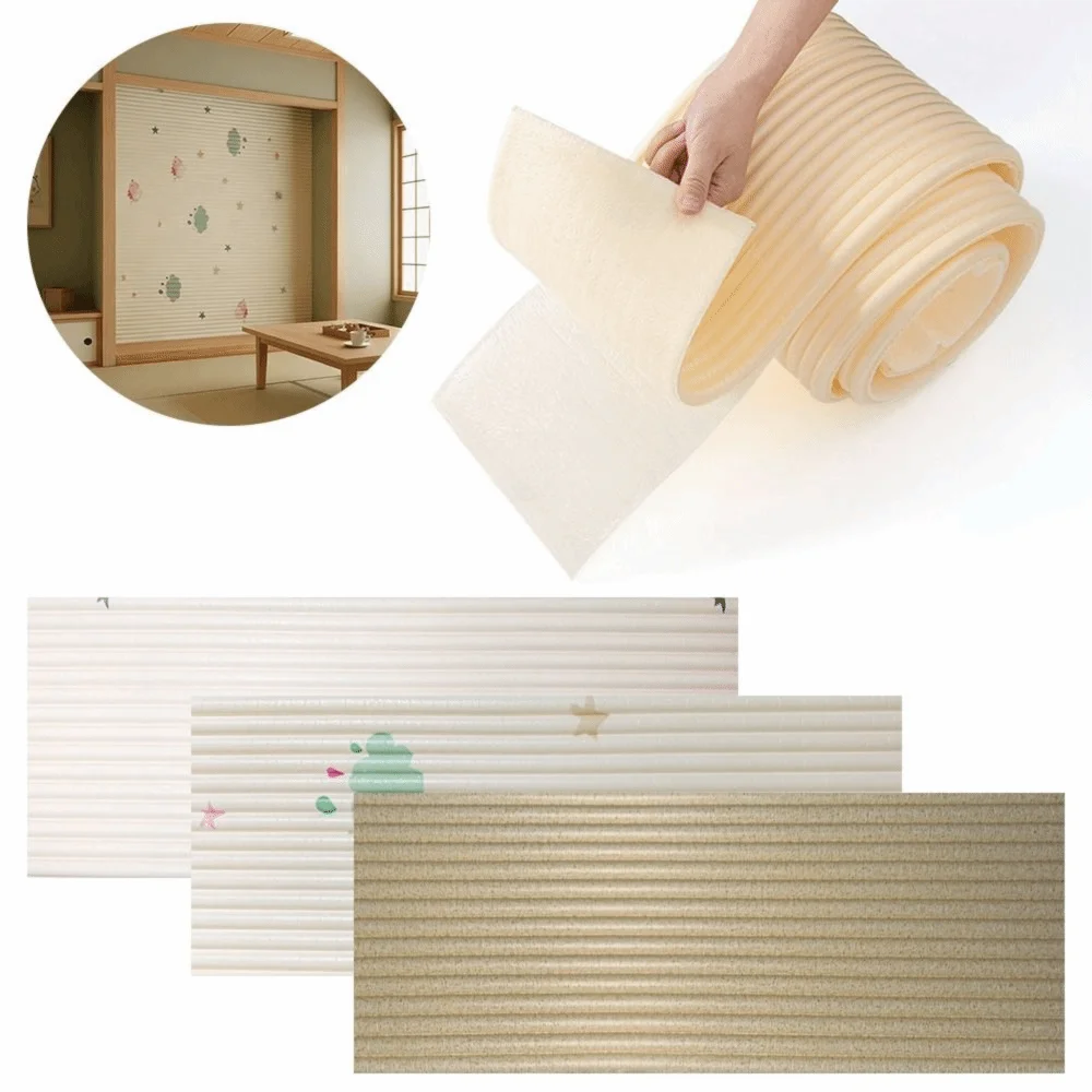 20x200cm Anti Collision Strip Self-Adhesive Thickened Corner Protector Modern Normcore Stripes DIY Cut Edge Protector Windowsill