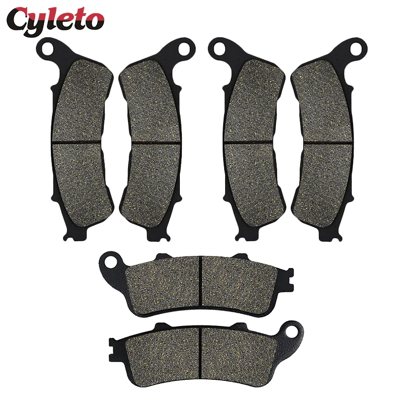 Motorcycle Front Rear Brake Pads for VFR 800 NT700V XL1000 XL1000V Varadero VT1300 Sabre VT 1300 Interstate VT1300CX Fury ST1300