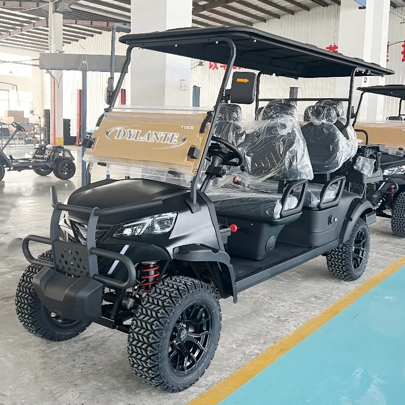 جديد وصول تلون 2 4 6 8 10 12 مقاعد على الطرق الوعرة الشارع النادي القانوني سيارة الصيد عربات التي تجرها الدواب عربة جولف كهربائية #5