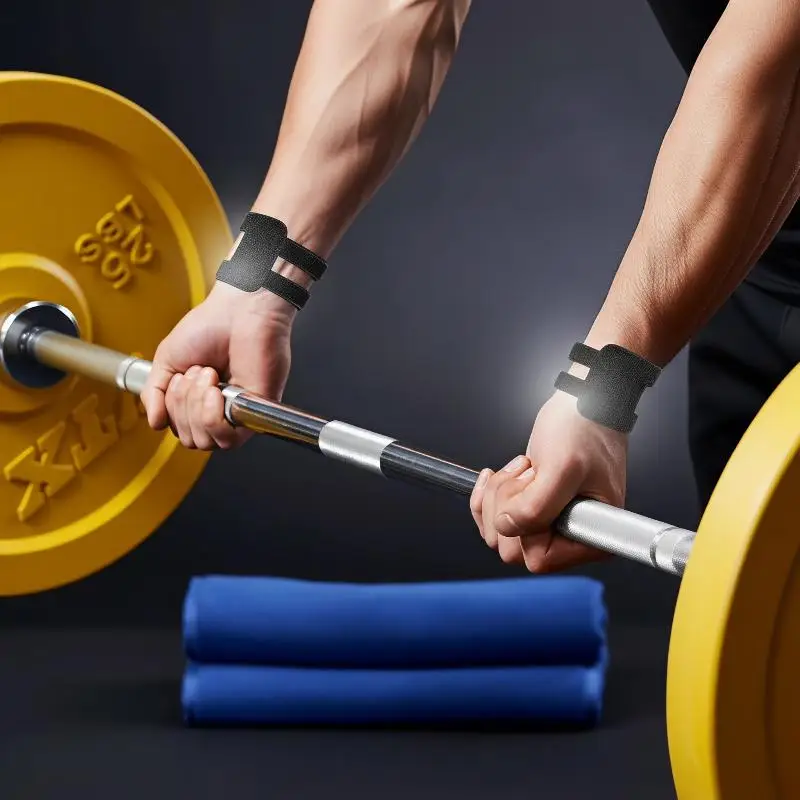 New Polyester Fiber Elastic Pressure Wrist Strap Comfortable Solid Color Fitness Wristbands Wrist Support Band Unisex