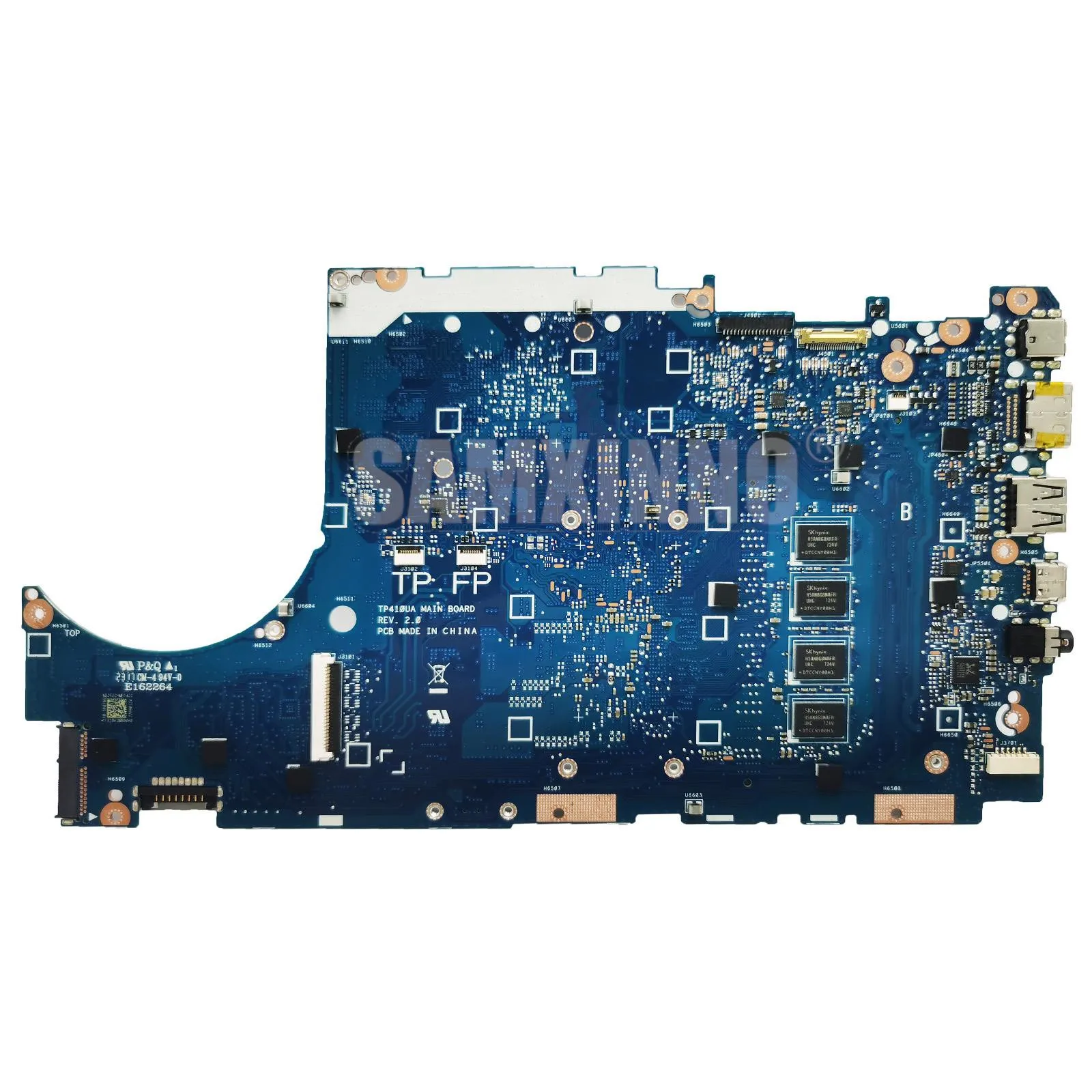 Imagem -03 - Samxinno Tp410ua Placa-mãe para Asus Tp410ur Tp410uf Tp410uf Tp410uq Q405ua Tp410uar Laotop com i3 i5 i7 Cpu 4g 8g Ram