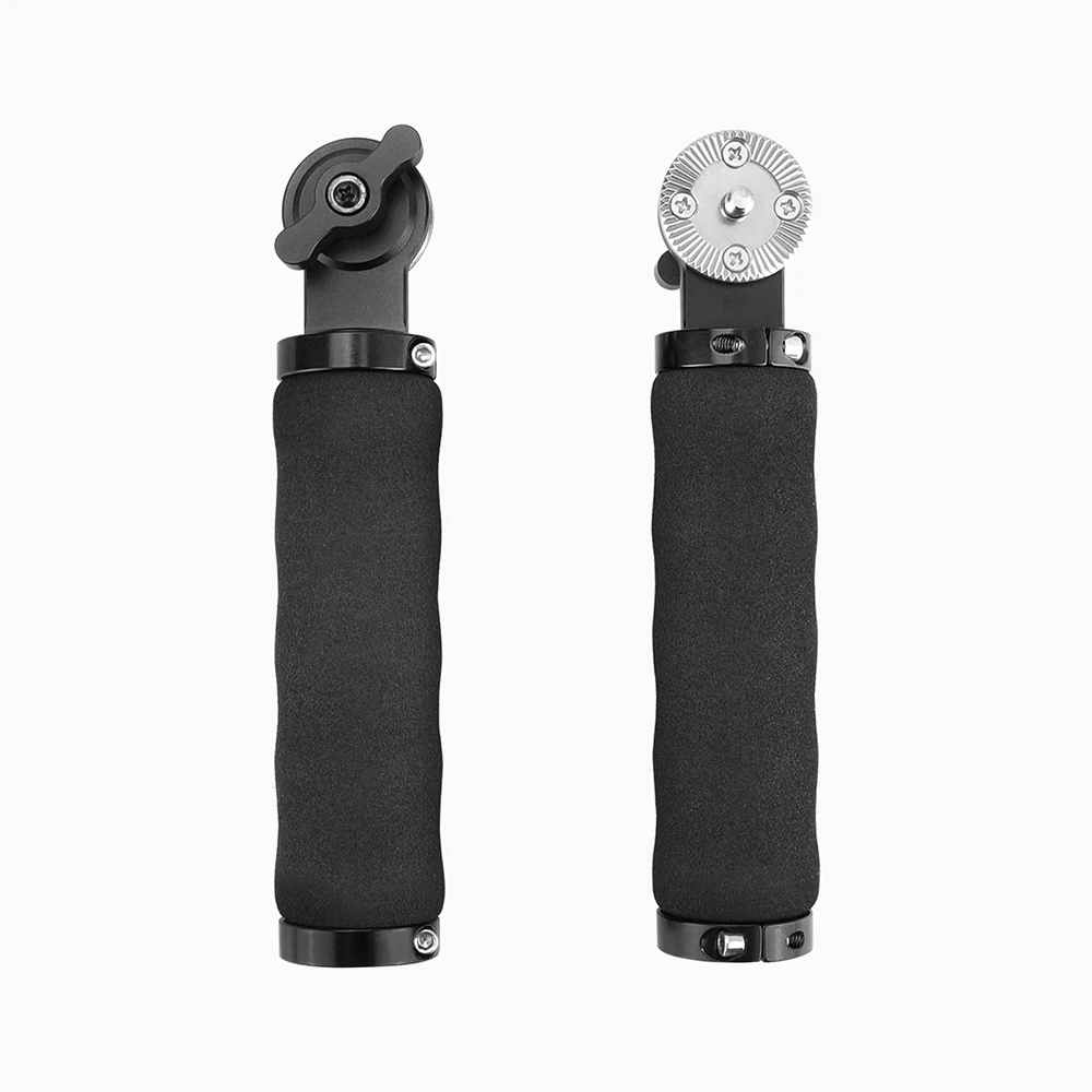 SZRIG Handgrip Ultra Light Sponge Grip ( A Pair) With ARRI Rosette M6 Thumbscrew Knob For Camera Shoulder Mount Rig Photo Studio