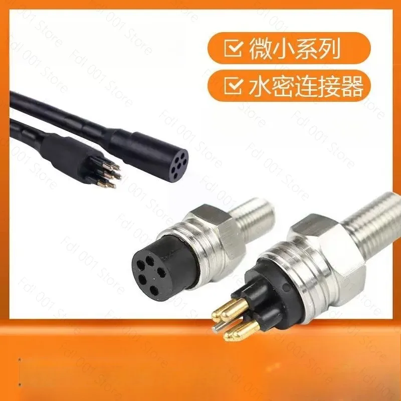 for Water tight plug small 4-core male MCBH4M deep water connector underwater plug Subconn sea waterproof socket