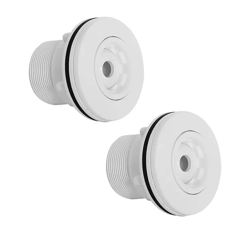 A89E-2X Outdoor Swimming Pool Nozzle Accessories 360-Degree Rotatable Return Jet Water Massage Nozzle Swimming Pool