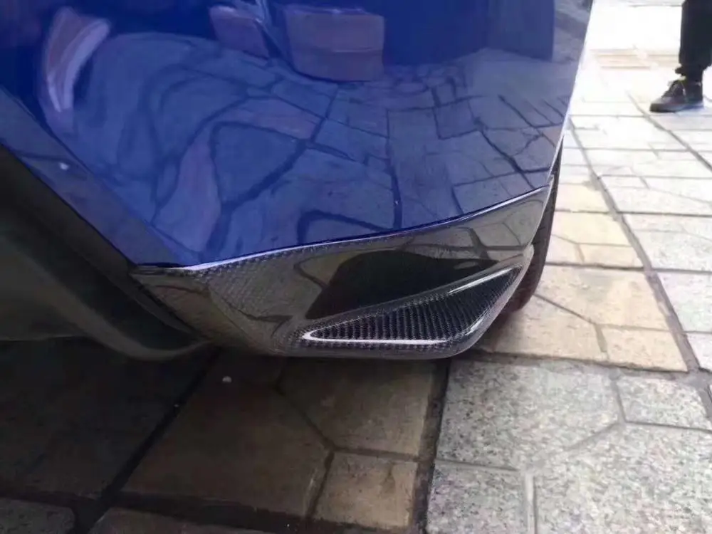 Carbon Fiber Rear Winglet Bumper Splitters for BRZ 17-18