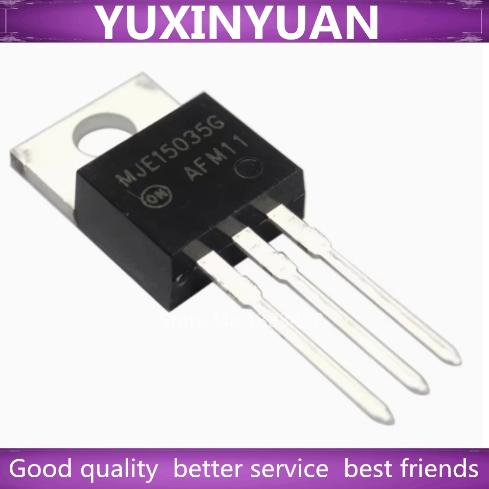 10pcs MJE15034G TO-220 MJE15035G TO220 (5PCS MJE15034 + 5PCS MJE15035) novo