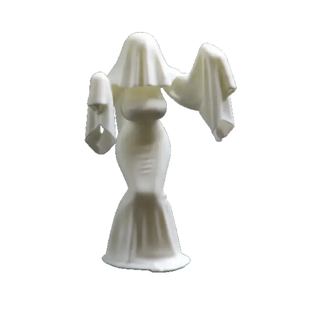 Ghost Lady Desktop Ornament, Veiled Lady - Gothic Ghost Statue Used for Home Decoration Party Supplies Gifts - Image 5