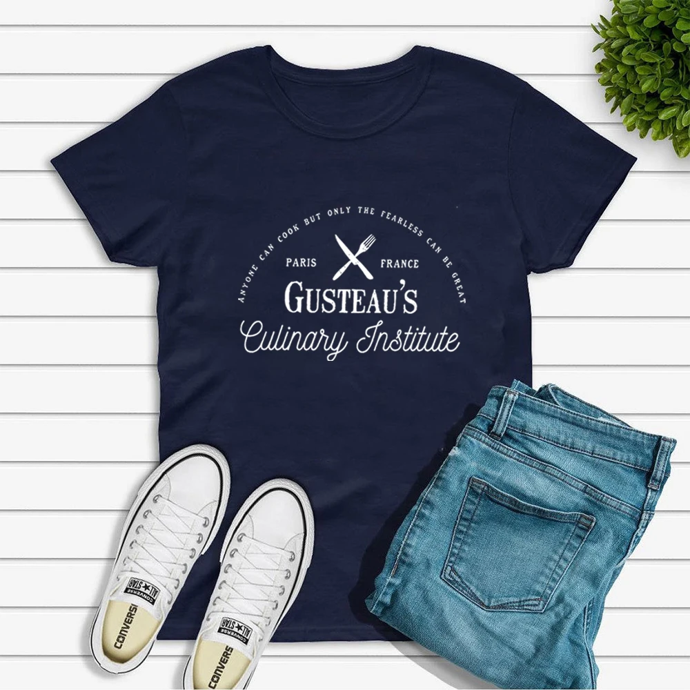 Gusteau’s Culinary Institute   T Shirt Vintage Ratatouille Shirt Tv Show Inspired Shirt Cooking Lover Shirt Unisex Graphic Tee