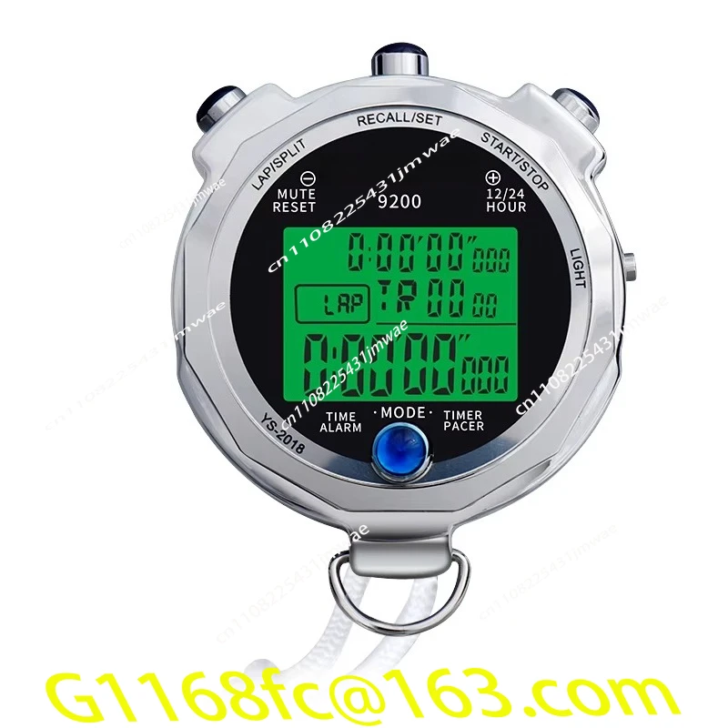 Timer 200 Track Sports Fitness Instructor Metal Professional Training Stopwatch