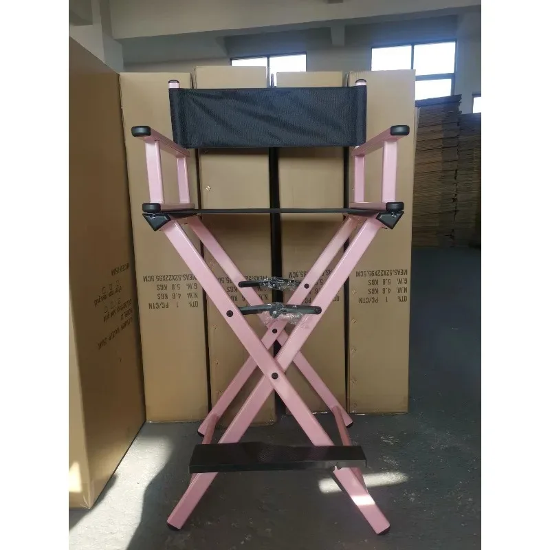 Aluminum Folding Chair Portable Outdoor Makeup Chair Director Camping Lightweight Compact Seat флаг