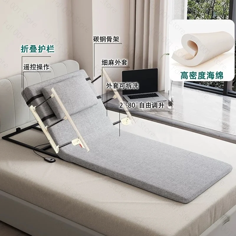 Portable Electric Backrest Lifting Mattress Anti-GERD Care Bed Pad for Elderly Hemiplegia & Pregnant Women Home Nursing Aid