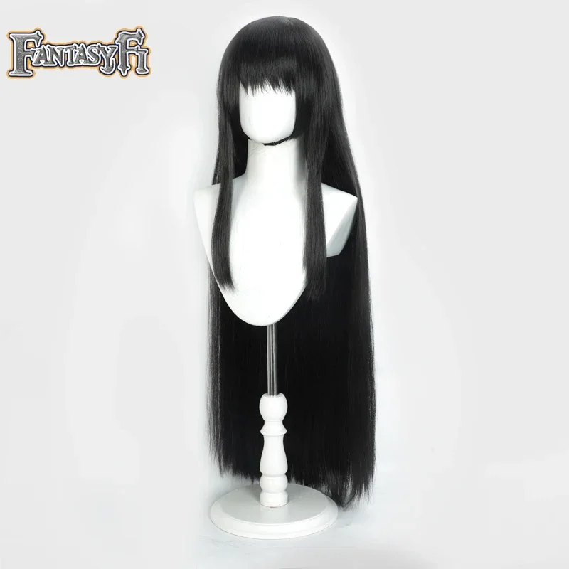 Anime SAKAMOTO DAYS 타로 사카모토 오사라기 코스프레 가발 고품질 고딕 블랙 스트레이트 헤어 90 95cm 여성용 여성용