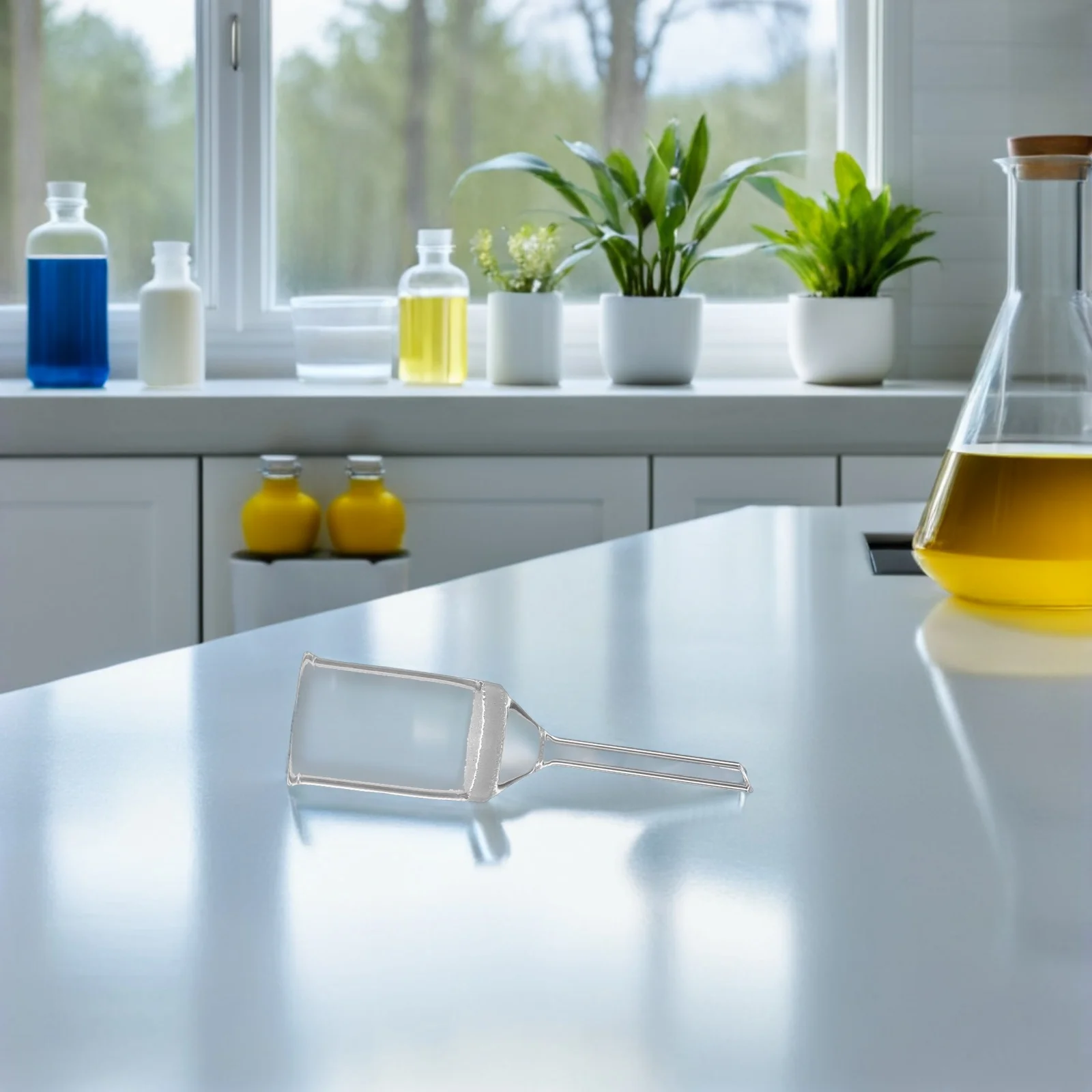 

Laboratory Borosilicate Glass Buchner Funnel 35ml High Temperature Resistant Filtration Liquid Solid Separation Tool