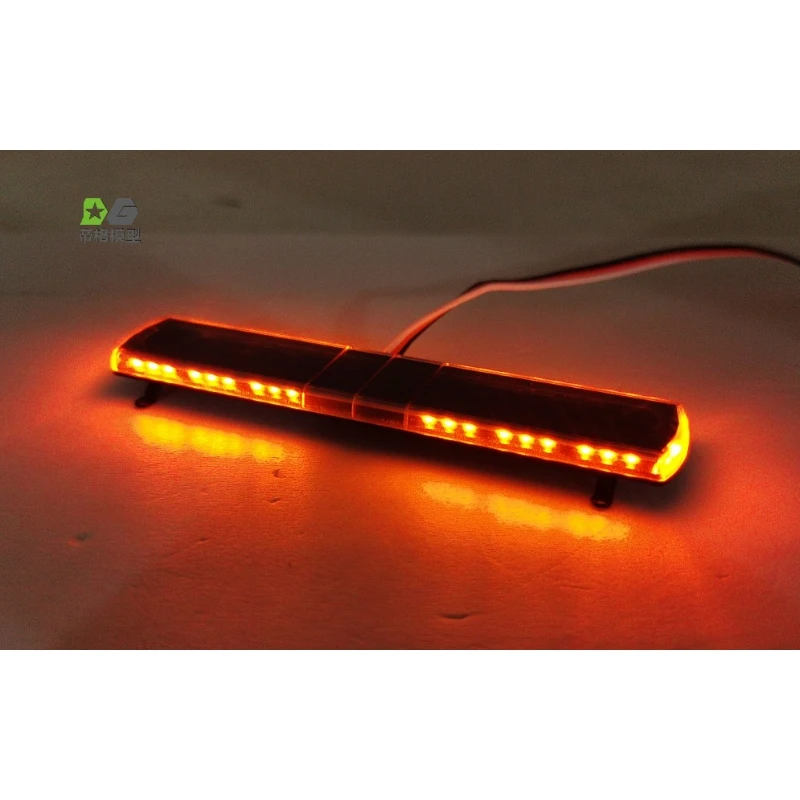 1:14 th Scale Warning Light Bar Lights Model Accessories for RC Tractor Truck Remote Control Dump Car Toy Spare Part