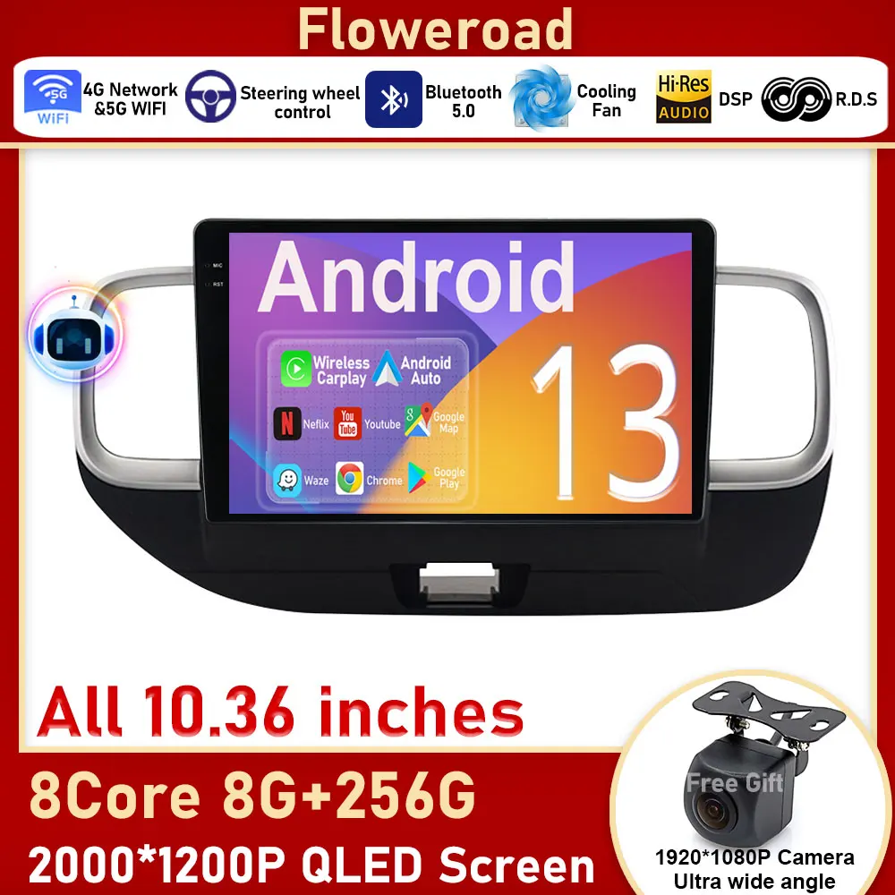 

For Hyundai Venue 2019 2020 Car Radio Multimedia Video Player Navigation Wireless Carplay No 2din 2 din dvd GPS 4G + Wifi Auto