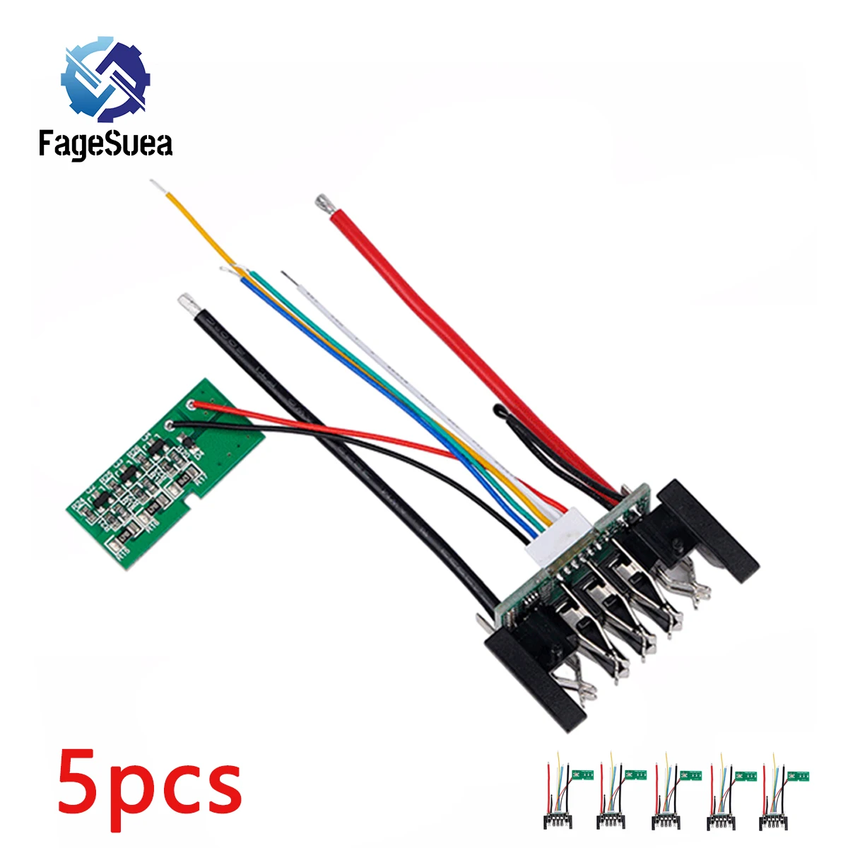 5 sztuk akumulator PCB tablica zabezpieczająca ładowanie dla Dewalt 18V 20V dla Dewalt 20V DCB200 DCB201 DCB203 DCB204 akumulator litowo-jonowy