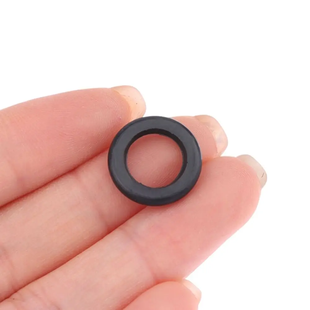 4Pcs 15mm Inflatable Pump Seal Ring Rubber Perfect Fit Design Electric Pump O-Ring Piston Seal Replacement Easy to Install